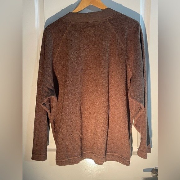 United Colors of Benetton Men's Fleece Sweater Camel Colour Size L - Picture 7 of 10